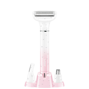 VGR V-625 IPX5 Women Epilator Electric Lady Shaver Grooming Kit Callus Removal for Face Body Groin Trimmer Bikini Hair Removal - Product Image 1
