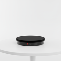 Plateau tournant électrique pour photographie 9-16, plateforme de 52 cm, charge de 100 kg, rotation automatique à vitesse réglable, support d'affichage pour scanner 3D
