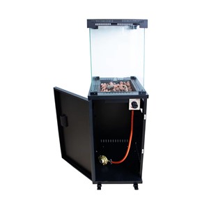 Vendita calda moderna camino a <span class=keywords><strong>Gas</strong></span> naturale all'aperto stufa a <span class=keywords><strong>Gas</strong></span> commerciale stufa cortile con il fuoco reale per la casa Hotel ristorante - Product Image 3