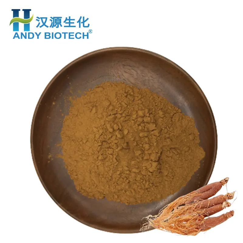 Extrait de racine de Ginseng rouge en poudre, approvisionnement de haute qualité, extrait de Ginseng rouge coréen