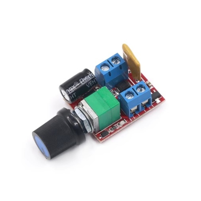 3V6 12 24 35V Speed Switch Ultra Small LED Dimmer 5A Mini DC Motor PWM Governor
