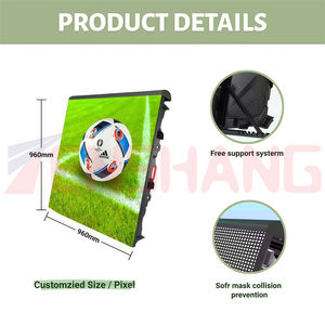 China precio barato gran Led publicidad <span class=keywords><strong>Tv</strong></span> Panel Board 960x960mm Led Banners al aire libre estadio de fútbol perímetro pantalla Led - Product Image 2
