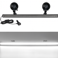 Trontech 11,2x2,8x1cm Nouvelle barre lumineuse de signalisation d'urgence pour voiture et camion, 48 LED 12V - Avertisseur de circulation, lumières de sécurité et de danger