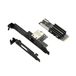 Adaptador Ethernet Interno IOCREST M.2 de 10 Gbps, Tarjeta de Red RJ45 de un Solo Puerto 10GbE AQC113 para Escritorio - Product Image 1