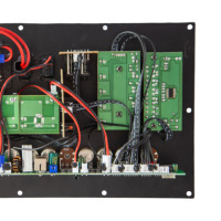 BT 5.3 Yüksek Güçlü DSP Amplifikatör Kartı Dış Mekan Ses Arabası Hoparlörü 12V 4.5AH Stereo Alıcılar ve Amplifikatörler
