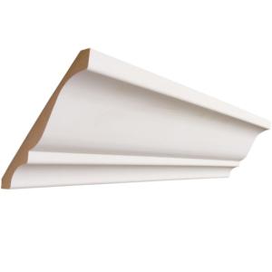Moldeado competitivo de la fibra de madera que se puede pintar moldeado de la Corona imprimado blanco del <span class=keywords><strong>MDF</strong></span> para el techo - Product Image 6