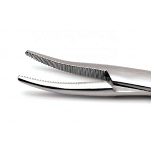 Pinzas hemostáticas de acero inoxidable de 14 cm para la eliminación de pelo de mascotas y extracción de anzuelos de pesca - Product Image 3