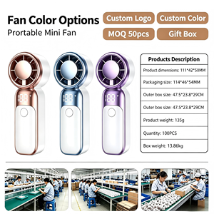 Free Shipping Yes <b>Hand</b> <b>Held</b> Small Handheld Portable Mini <b>Fan</b> Color Box Usb Mini <b>Hand</b> <b>Fan</b> Gift Box Mini Cooling <b>Fan</b> - Product Image 2