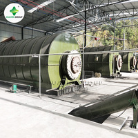 20 ton produk mesin bahan bakar diesel plastik pirolisis tanaman pirolisis