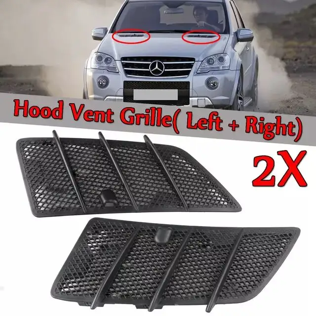 Nhà Máy Cung Cấp Trực Tiếp Chất Lượng Cao Air Intake Hood Vent Nắp Ca-pô Lưới Tản Nhiệt Cho ML164 GL 1648804305 1648804405