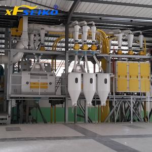 Línea de procesamiento de harina de trigo de alta tecnología 40TD con purificación para máquina de molienda de trigo sin gluten - Product Image 1