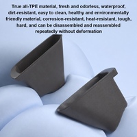 Boîte de rangement pour porte avant de voiture Tesla Model Y Juniper/Launch 2025, accessoires intérieurs, bac de rangement anti-salissures pour fentes de porte