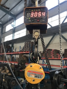 Polipasto Eléctrico de Cadena de Bloques de 1000 kg y 220 V Económico - Product Image 3