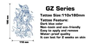 Tatuaje Temporal Semipermanente con Diseño de Serpiente, Resistente al Agua, Dura 2 Semanas, Diseño Sexy y Moderno para Hombres - Product Image 2