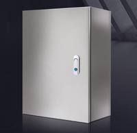 Boîtier de jonction en tôle d'acier métallique IP54, panneau de commande, armoire, enceintes, contrôle électronique étanche, distribution d'énergie industrielle