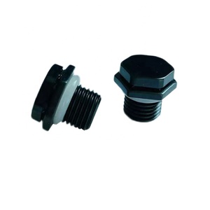 Protective <strong>Screw</strong> in Black Color <strong>Nylon</strong> PA66 air Vents Eptfe Membrane Breathable M12 Vent Plug - Product Image 1