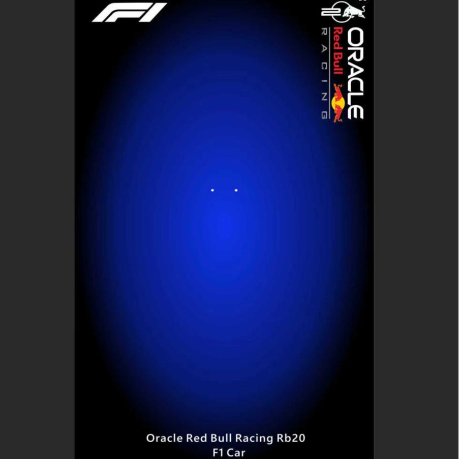 Red Bull modelo RB-20-C sin luces.