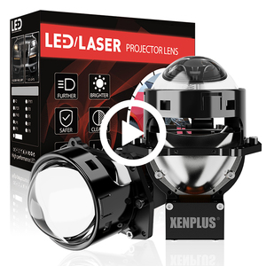 Bombillas LED para Faros Delanteros XENPLUS LP37 12V 180W 50000LM 6500K IP68 de Alta Potencia, Luces LED para Automóvil de 3 Pulgadas, Bombilla de Proyector Bi-LED - Product Image 1