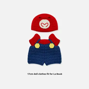 Ropa de Muñeca Tejida a Mano Labu, 17 cm, Estilo de Juego y Anime, Atuendo Extraíble, Ropa para Muñecas - Product Image 3