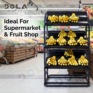 Étagère à bananes DOLADISPLAY pour supermarché, présentoir à fruits à 3 niveaux, étagère à légumes pour <span class=keywords><strong>magasin</strong></span> - Product Image 3