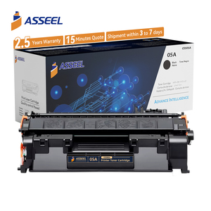 Cartuchos de Tóner ASSEEL Compatibles con CE505A para <span class=keywords><strong>HP</strong></span> LaserJet P2030 P2035 <span class=keywords><strong>P2035n</strong></span> P2050 P2055d, Cartuchos de Tóner Originales para <span class=keywords><strong>hp</strong></span> 05a - Product Image 1