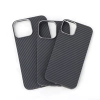 Coque de téléphone en fibre airmid pour 15/15plus/15pro/15PROMAX avec magnétique
