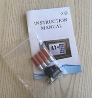 Mot de passe numérique clé électronique intelligente coffre-fort électronique petit coffre-fort de dépôt coffre-fort coffre-fort au sol