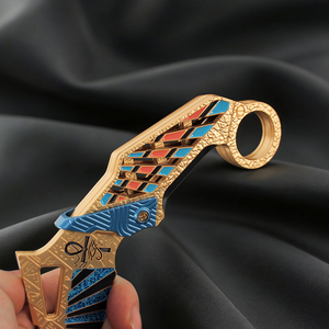 Arena Breakout Game - Modelo de Karambit de Aleación de Zinc de 18 cm, Adorno de Escritorio, Abrecartas de Metal sin Afilar - Product Image 4
