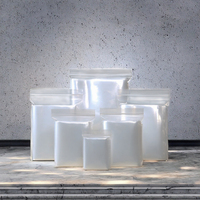Sacs refermables miniatures en plastique PE, imprimés en gravure transparente, résistants aux chocs, pour téléphones portables, écouteurs, projecteurs