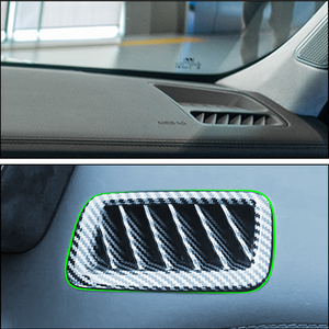 ABS, decoración de coche, cubierta de ventilación de aire acondicionado frontal, cubierta de salida, embellecedores, accesorios, Kits de carrocería para Hyundai <span class=keywords><strong>Santa</strong></span> <span class=keywords><strong>FE</strong></span> MX5 <span class=keywords><strong>2023</strong></span> - Product Image 5
