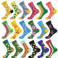 Xianghui - Chaussettes en coton de qualité supérieure unisexes personnalisées avec logo amusant, mignon, à thème fruits, aliments, animaux, pour hommes et femmes, vente en gros