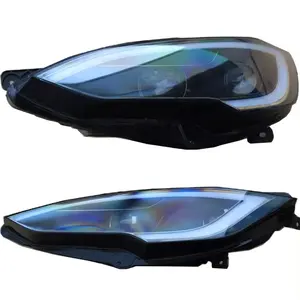 Tesla Model S New 19-24 Three-generation Car LED Headlights Original Car High-brightness Daytime Running Headlights