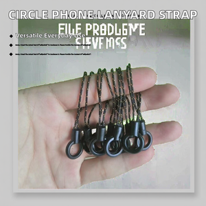 Cordon de suspension pour téléphone portable DIY unisexe, boucle avion, en PVC, pour clé USB, avec curseurs de fermeture éclair à verrouillage automatique, style moderne, 5 cm - Product Image 2