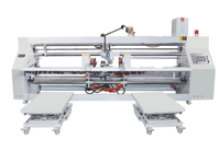Machine à coudre semi-automatique pour boîtes en carton à double tête Machine d'emballage de boîtes en carton ondulé à double tête