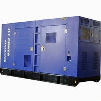 Générateur diesel insonorisé triphasé CA de 100 KVA avec ATS, système de canopée fixe pour alimentation de secours commerciale