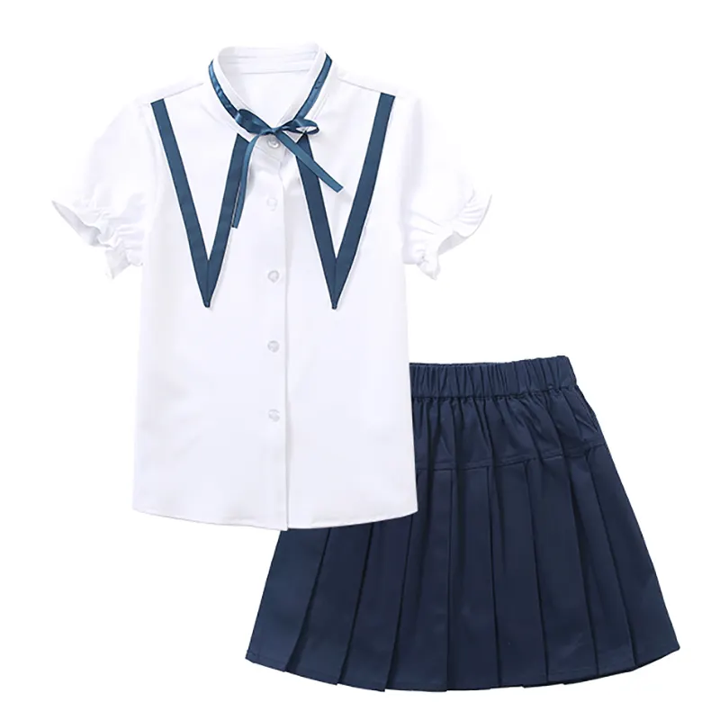 Factory Direct Hot Sale Schuluniform Rock Hose Hohe Taille Plissee Uniform für Schüler Jungen und Mädchen