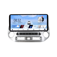 Meihua Lecteur vidéo Android 12,3 pouces avec cadre argenté pour autoradio VW TIGUAN 2010-2017 avec câblage et Canbus