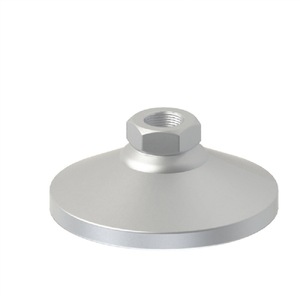 Pieds réglables Misumi M14, filetage interne 17 mm, acier au carbone nickelé, vente directe d'usine - Product Image 3