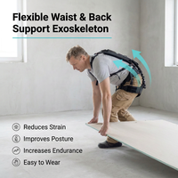 Exosquelette passif à assistance dynamique avec châssis élastique et mécanisme pivotant pour les opérations de levage dans la logistique et la fabrication