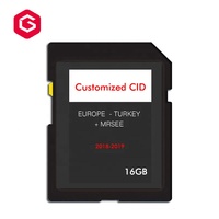 1-Tages-Lieferung Günstige Individuelle CID SD-Speicherkarte mit Anpassbarem CID 8GB 16GB 32GB für Navigations-GPS Leere CID-Karten