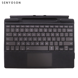 คีย์บอร์ดไร้สาย syx Surface Pro <span class=keywords><strong>8</strong></span>พร้อมทัชแพดคีย์บอร์ดแบบถอดออกได้สำหรับ <span class=keywords><strong>Microsoft</strong></span> Surface Pro x Surface Pro 9 - Product Image 5