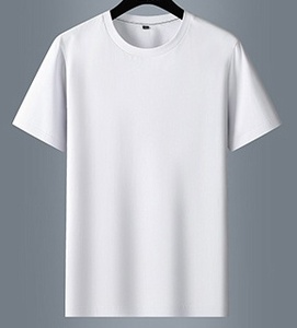 เสื้อยืดคอตตอนพิมพ์ลายโลโก้ตามสั่ง ไซส์ 9XL สำหรับผู้ชายรูปร่างใหญ่พิเศษ ผ้าไอซ์พอร์ซเลน คอกลม แขนสั้น ทรงโอเวอร์ไซส์ พรีเมียม ไซส์พลัสลำลอง - Product Image 4