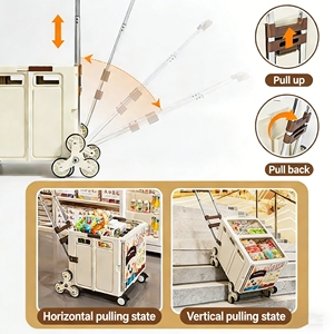 टोसेट पीपी सामग्री पालतू जानवर समायोज्य 4-पहिया रोलिंग सूटकेस फोल्डेबल आरामदायक पोर्टेबल बिल्ली कुत्ता वाहक बड़ी क्षमता - Product Image 3