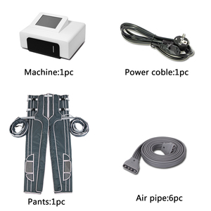 Pantalones <span class=keywords><strong>de</strong></span> Presoterapia con 24 Bolsas <span class=keywords><strong>de</strong></span> Aire, que Cubren Piernas y Caderas, Presoterapia por Compresión <span class=keywords><strong>de</strong></span> Aire, Dispositivo <span class=keywords><strong>de</strong></span> Análisis <span class=keywords><strong>de</strong></span> Piel - Product Image 2