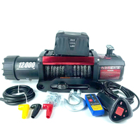 Treuil DAO en promotion 10000-20000LBS 12V/24V avec câble en acier ou corde synthétique et commande