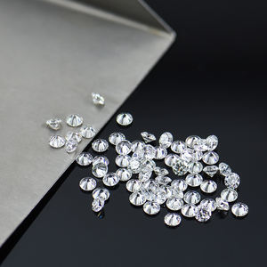 ラボで成長したダイヤモンドラウンドブリリアントカット1.0mm-2.0mmDEFカラーVVS-VS透明度HPHTダイヤモンドカラットあたりの価格 - Product Image 5