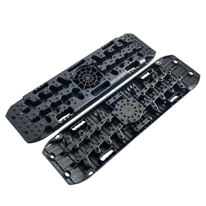 Tablas de Tracción Duraderas Mini de Plástico para Todoterreno SUV, Plegables, para Arena, Lodo, Nieve, Escalones de Rescate para Neumáticos, Juego de 2 Piezas - Product Image 2