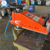 Machine de découpe pour artisanat du cuir 8 tonnes - Presse hydraulique portative à bras oscillant avec garantie 1 an pour la fabrication de chaussures et sacs DIY