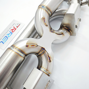 Système de soupapes d'échappement RREL pour <span class=keywords><strong>Porsche</strong></span> <span class=keywords><strong>911</strong></span> <span class=keywords><strong>992</strong></span> 3.0T Carrera <span class=keywords><strong>4S</strong></span>, en acier inoxydable 304 poli, épaisseur 1,5 mm, haute performance - Product Image 5