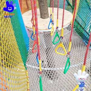 شبكات تسلق حدائق المغامرة التجارية الناعمة للأطفال معدات مرافق الملاهي - Product Image 6